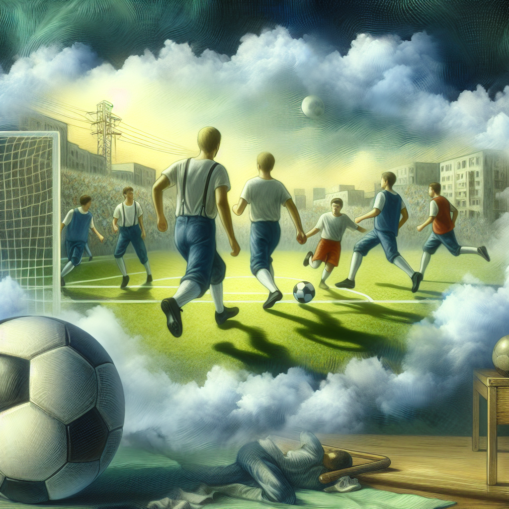 Rüyada Futbol Oynamak Ne anlama gelmektedir ? işte Detaylı olarak Rüyanın Açıklaması! realistic style