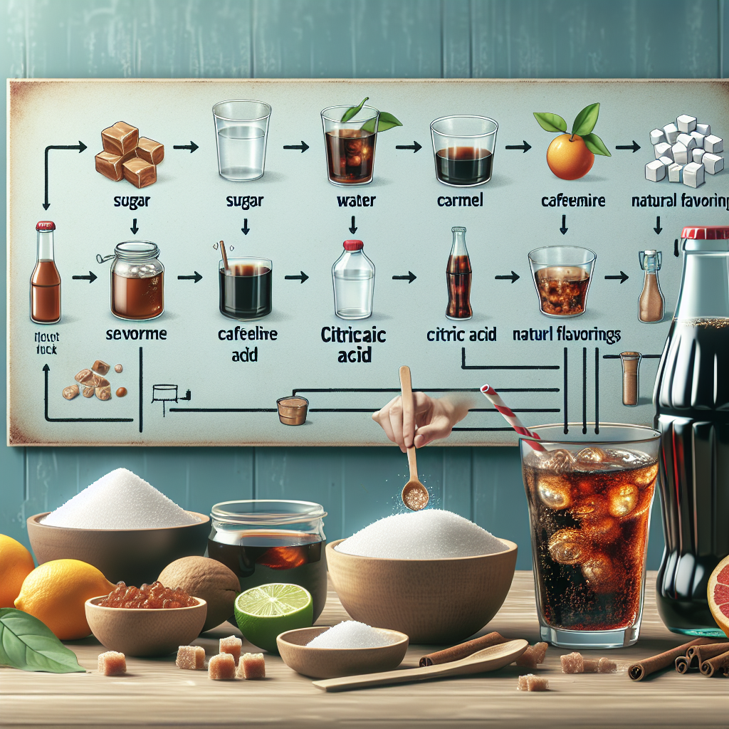 Evde kola nasıl yapılır ? Boykot ürünlerinin sayısı artarken, evde kolanızı kendiniz yapın realistic style