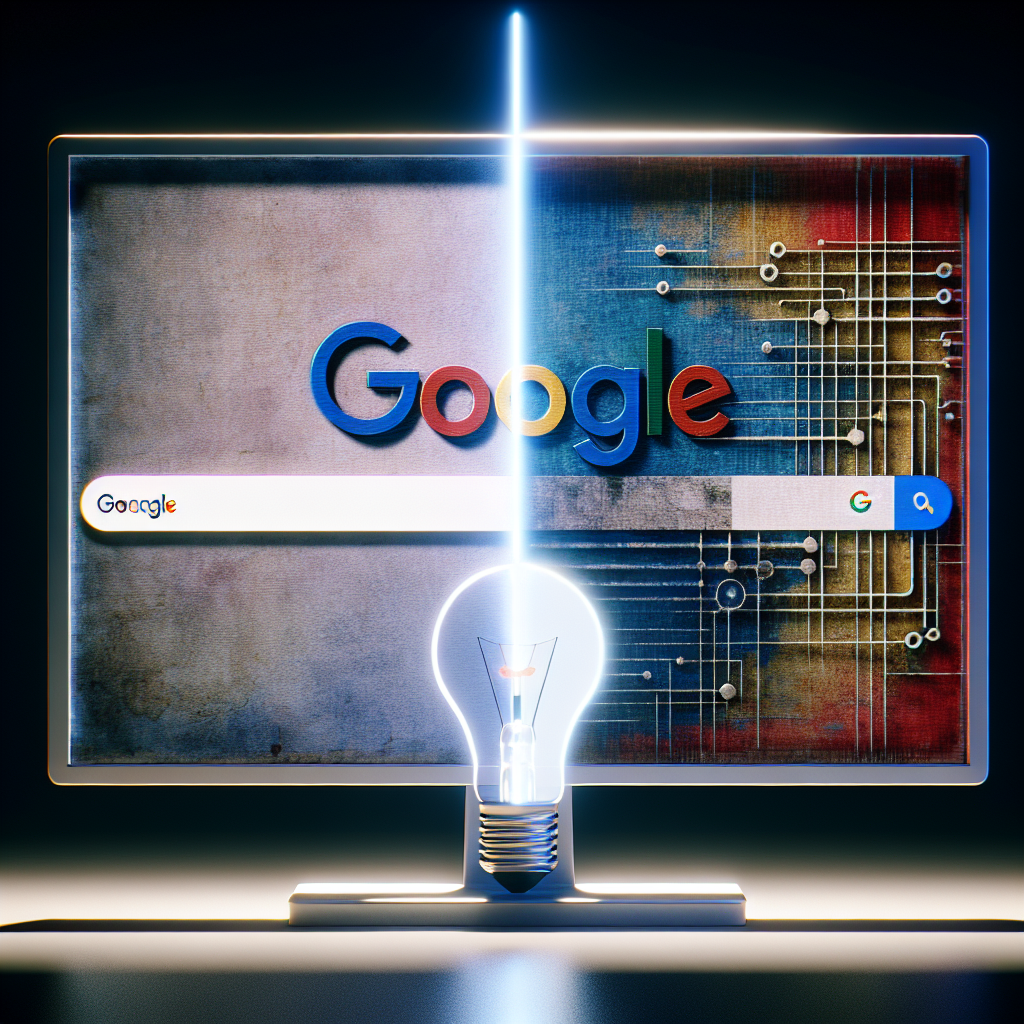 Google Aramaları Yapay Zeka Çıkışından Sonra Geriliyor.. realistic style.