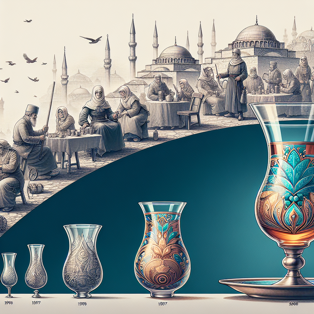 Cam bardağının tarihçesi realistic style