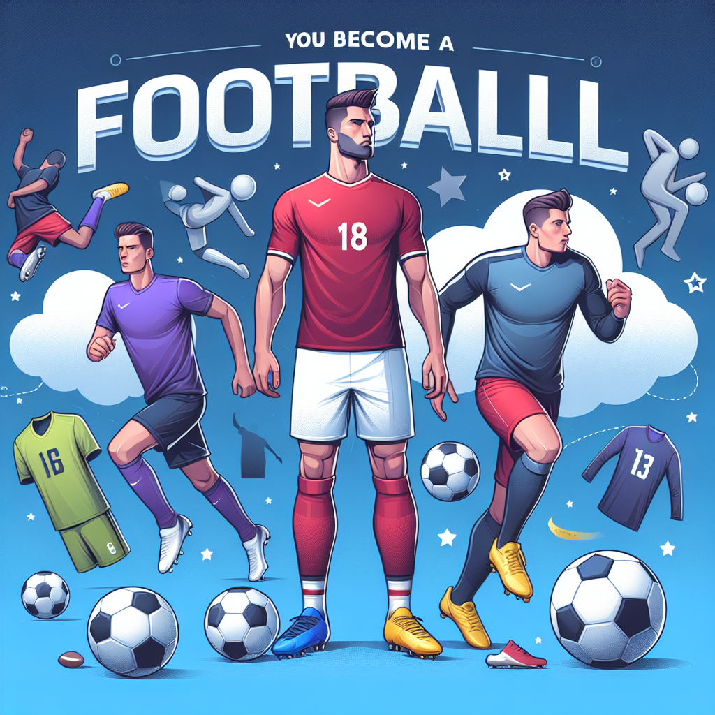 Futbolcu olmak için nelere ihtiyacınız var ? işte kapsamlı bir rehber realistic style