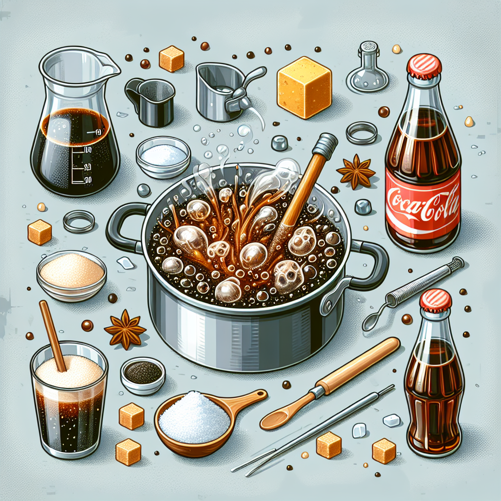 Evde kola nasıl yapılır ? Boykot ürünlerinin sayısı artarken, evde kolanızı kendiniz yapın realistic style