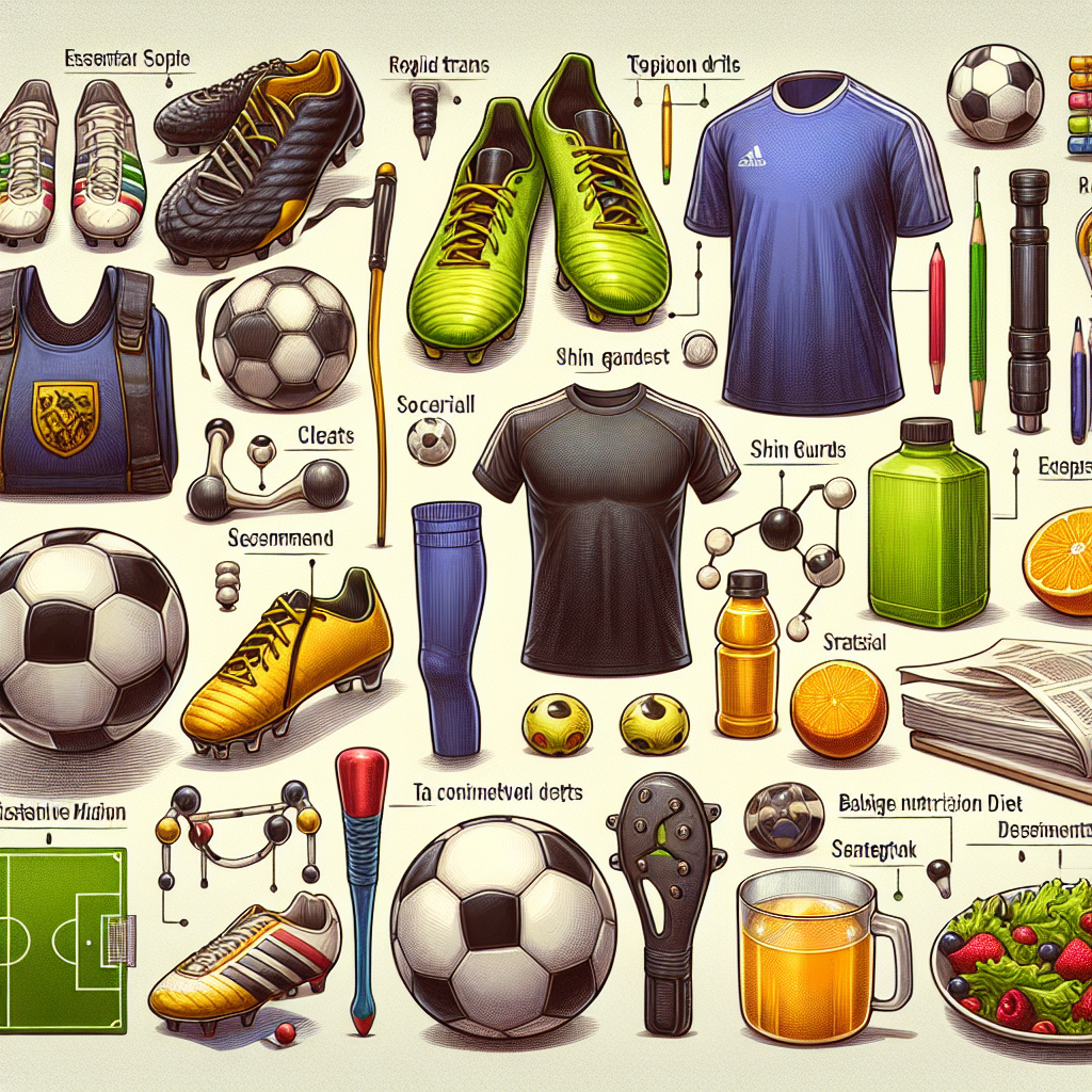 Futbolcu olmak için nelere ihtiyacınız var ? işte kapsamlı bir rehber realistic style