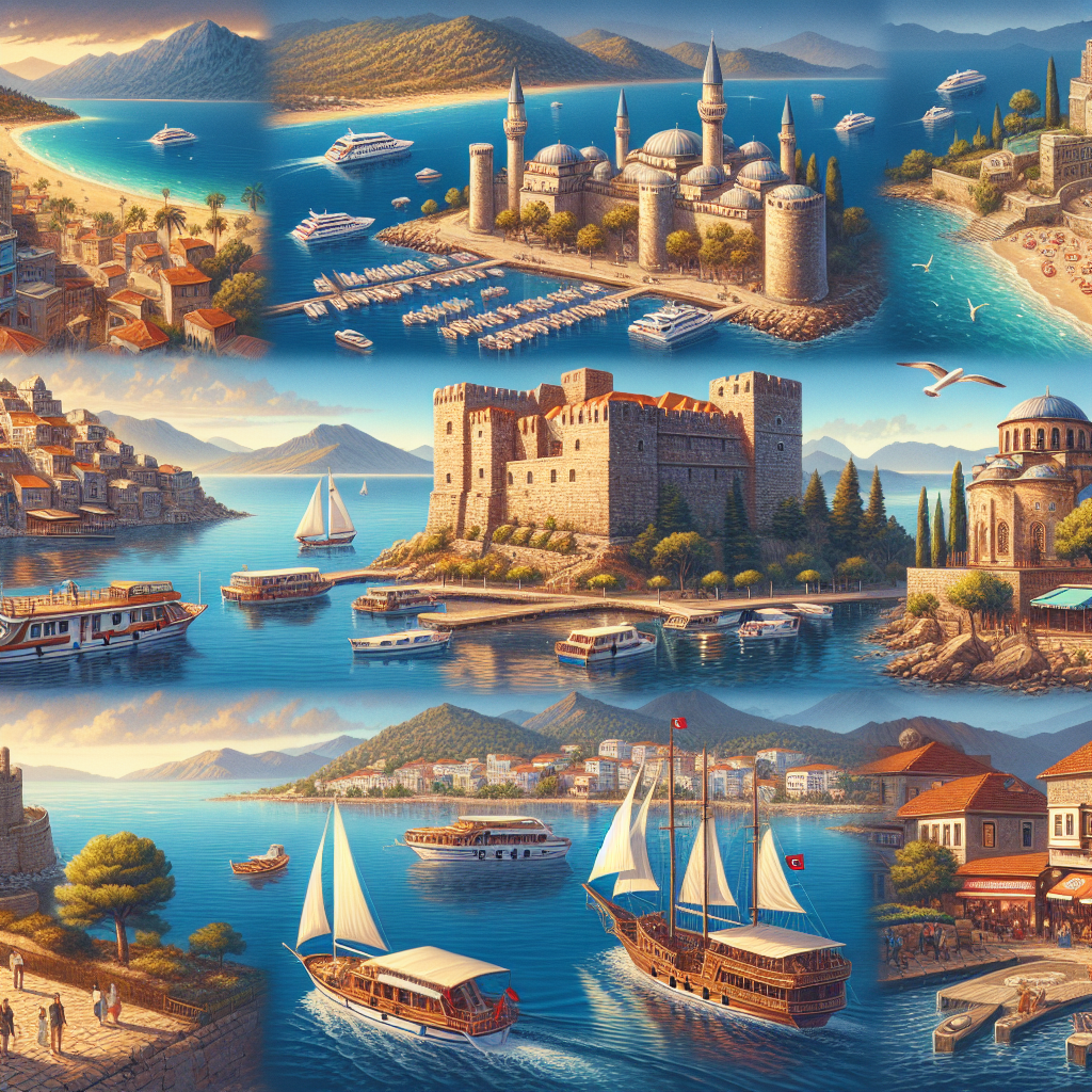 Marmarisin Gezilecek En Güzel 10 Yeri realistic style