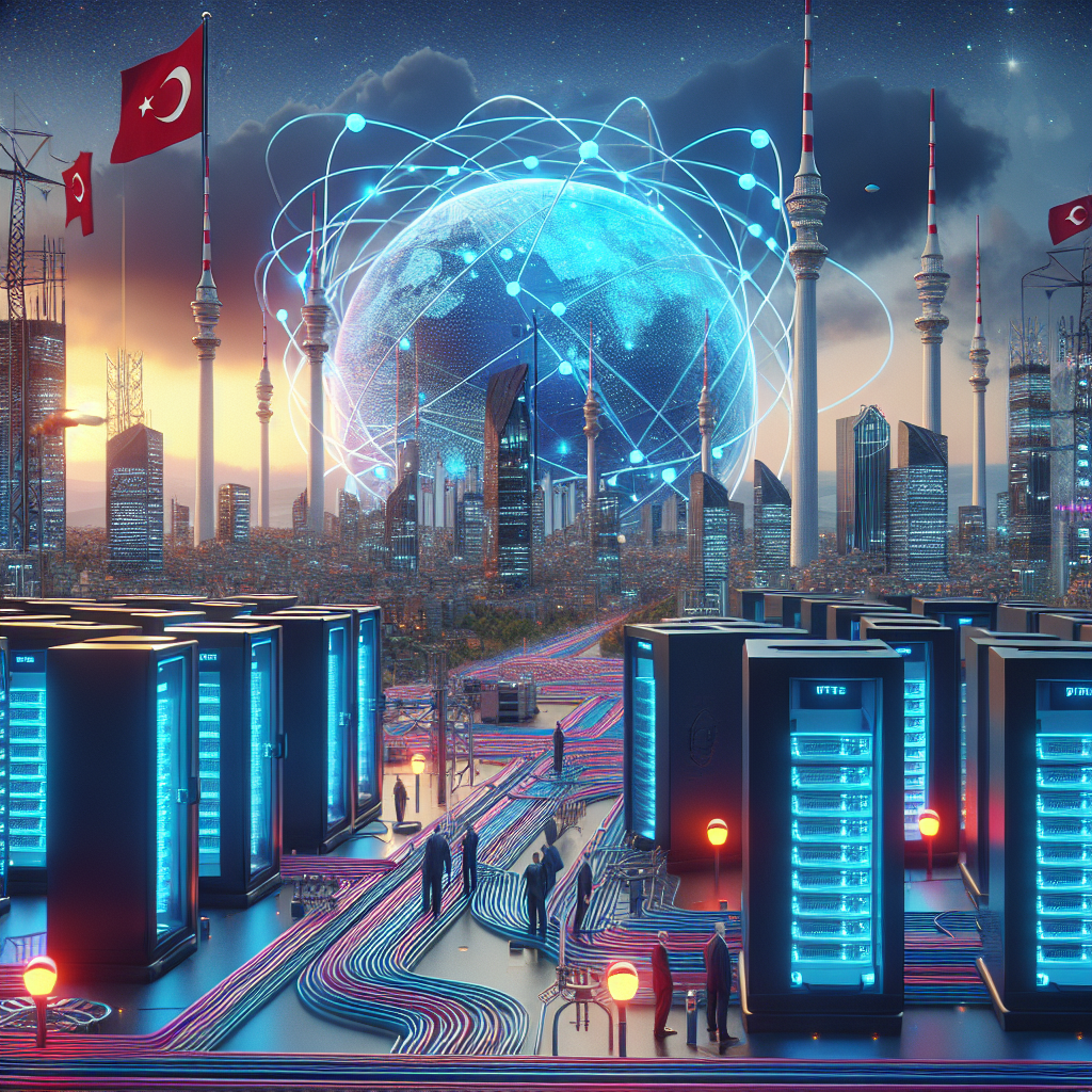 Türkiye'de internet alt yapısı 2025'de daha güçlü. İşte Detaylar.. realistic style.