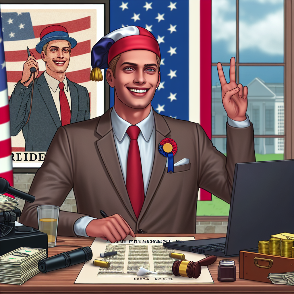 Yeni Parti Kuran Elon Musk ABD ye Başkan Olabilir mi ? realistic style