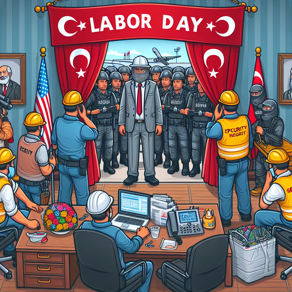 Türkiye'de İşçi Bayramı 1 Mayıs Kutlanacak mı ? İmamoğlu İçerde, güvenlik önemleri bekleniyor realistic style.