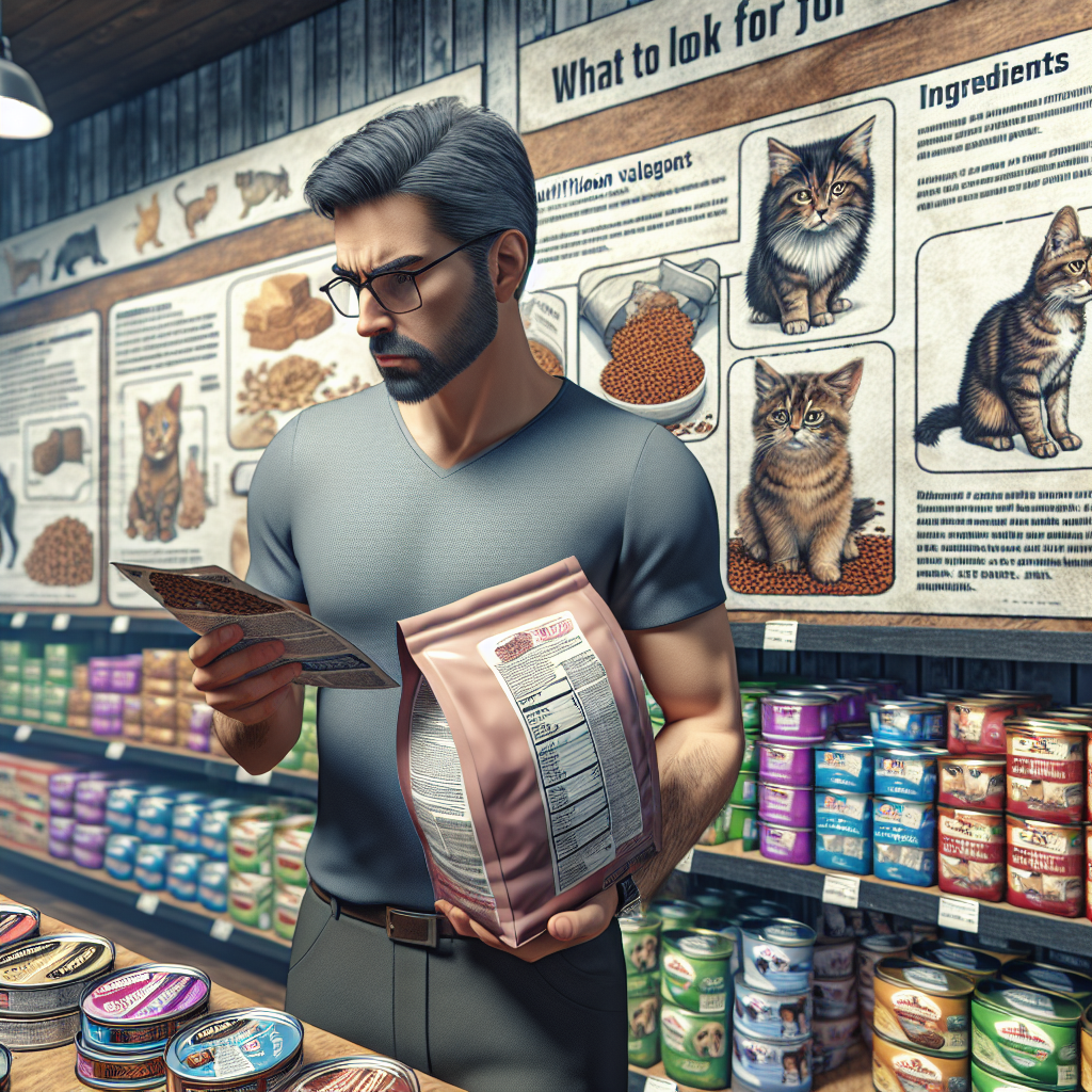Kedi Maması Alırken Nelere Dikkat Etmeliyiz ? realistic style.