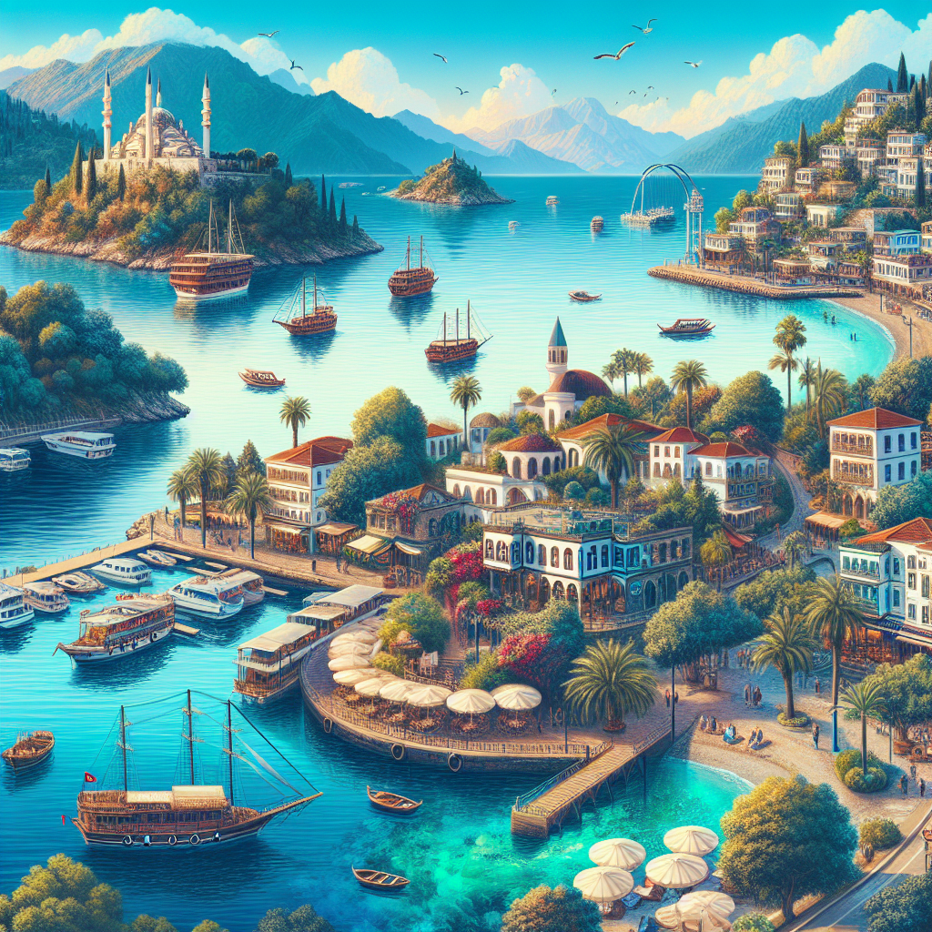 Marmarisin Gezilecek En Güzel 10 Yeri realistic style