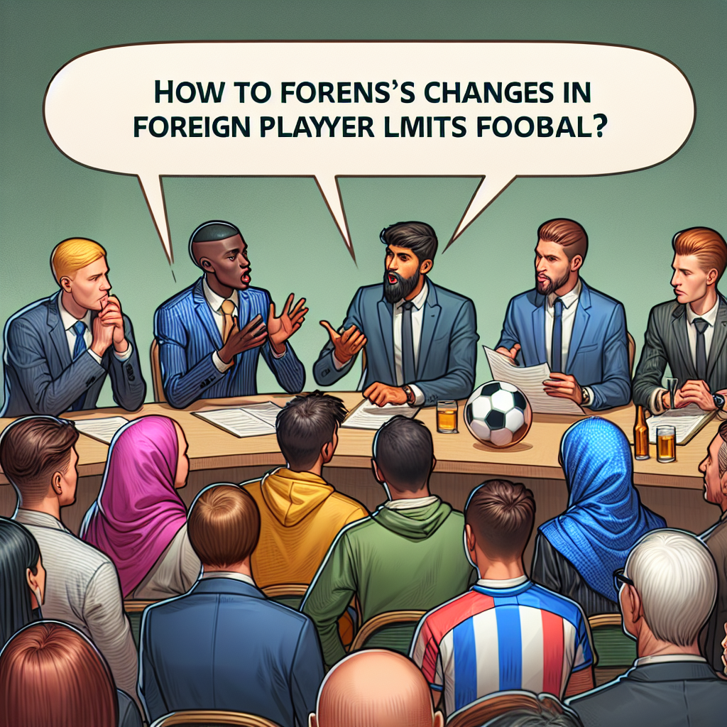 Futbolda Yabancı Sınırı Değişiyor, TFF'nin yeni planı tartışılıyor realistic style.