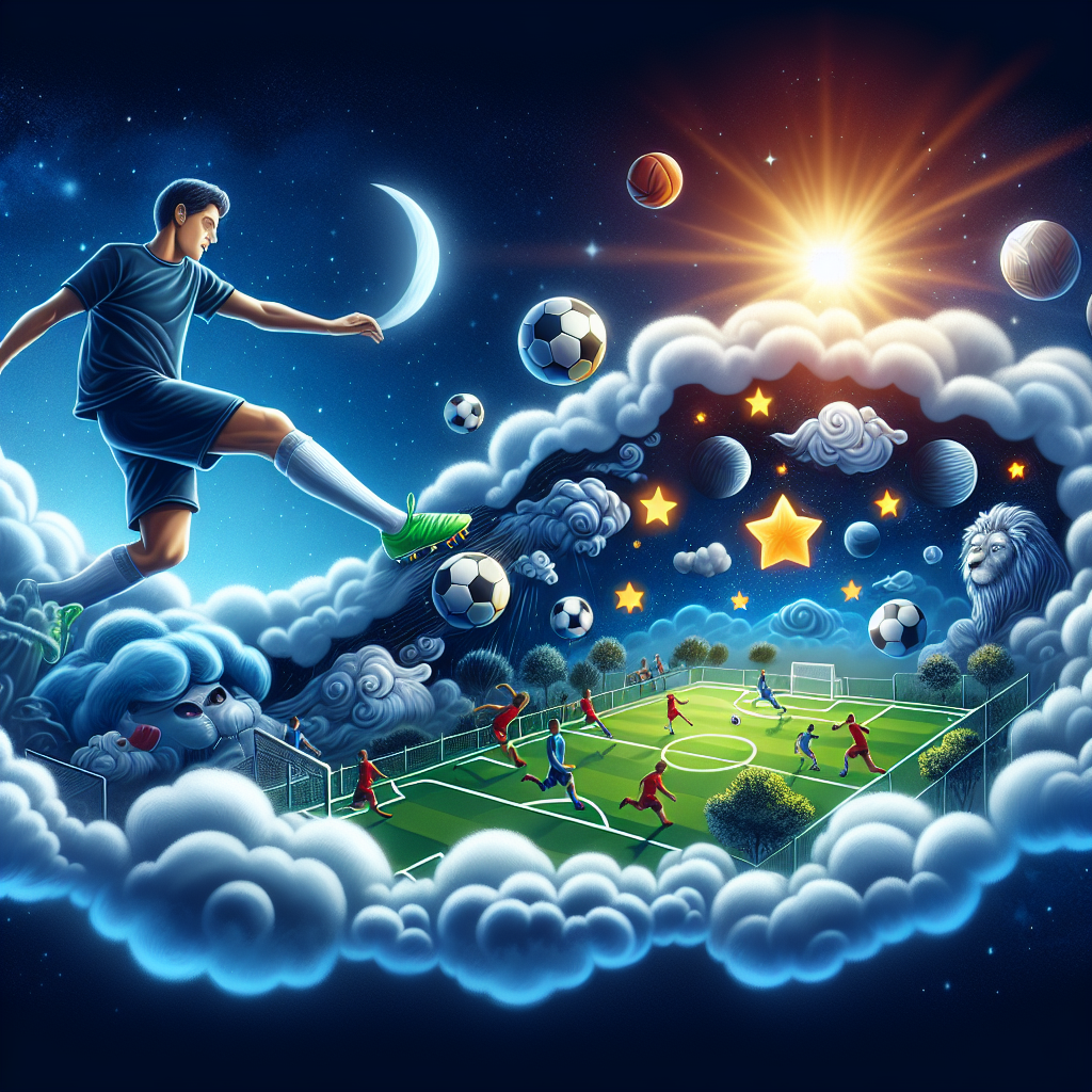 Rüyada Futbol Oynamak Ne anlama gelmektedir ? işte Detaylı olarak Rüyanın Açıklaması! realistic style