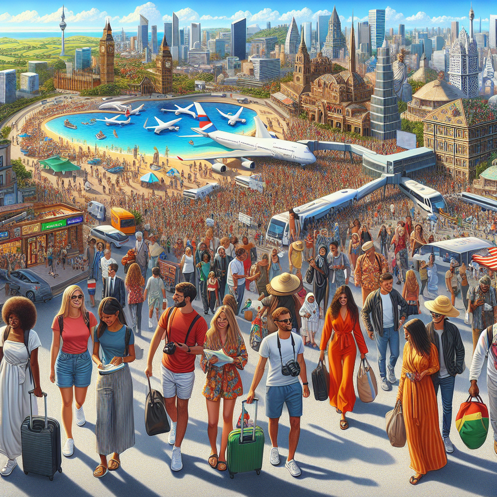 Haziran ile birlikte Turizm canlanması bekleniyor. Peki 2025'de Turizm nasıl olacak ? realistic style