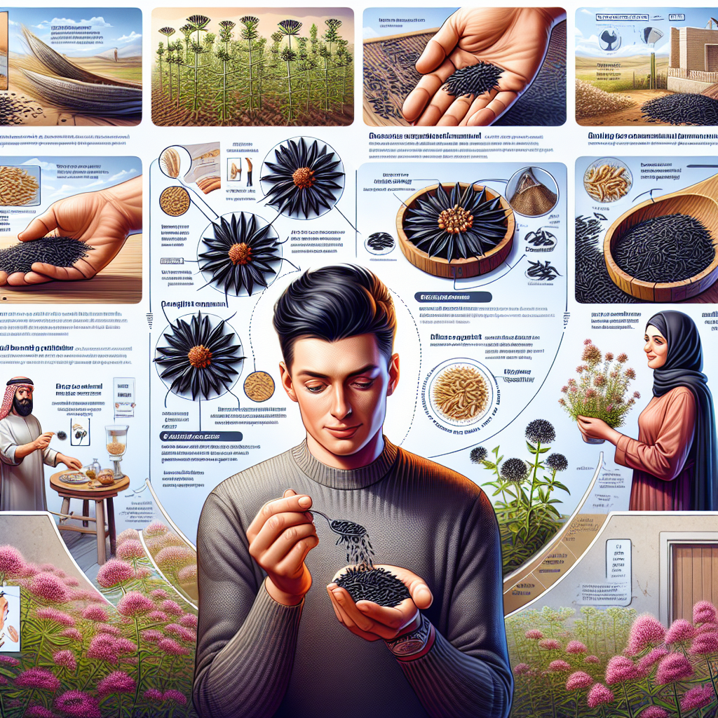 Çörek otunun faydaları ve nasıl kullanılır rehberi? realistic style