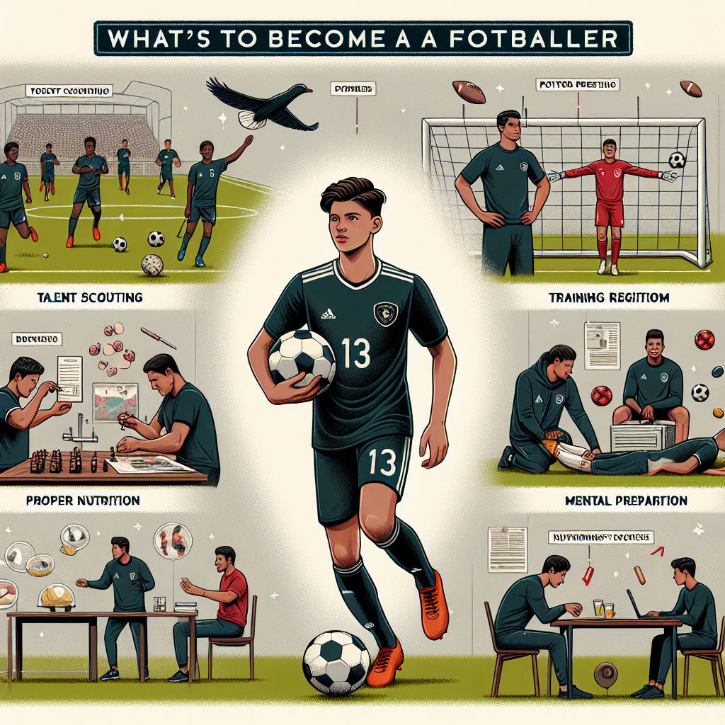 Futbolcu olmak için nelere ihtiyacınız var ? işte kapsamlı bir rehber realistic style