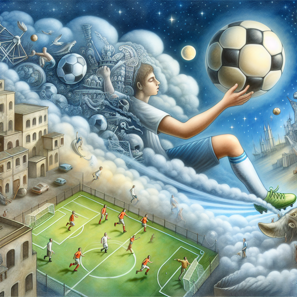 Rüyada Futbol Oynamak Ne anlama gelmektedir ? işte Detaylı olarak Rüyanın Açıklaması! realistic style