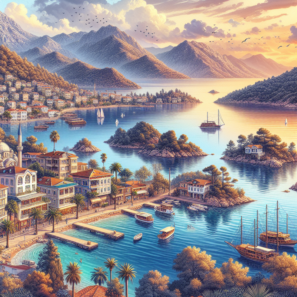 Marmarisin Gezilecek En Güzel 10 Yeri realistic style