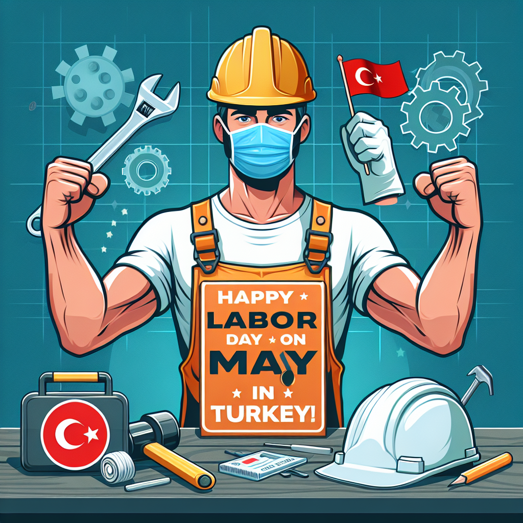 Türkiye'de İşçi Bayramı 1 Mayıs Kutlanacak mı ? İmamoğlu İçerde, güvenlik önemleri bekleniyor realistic style.