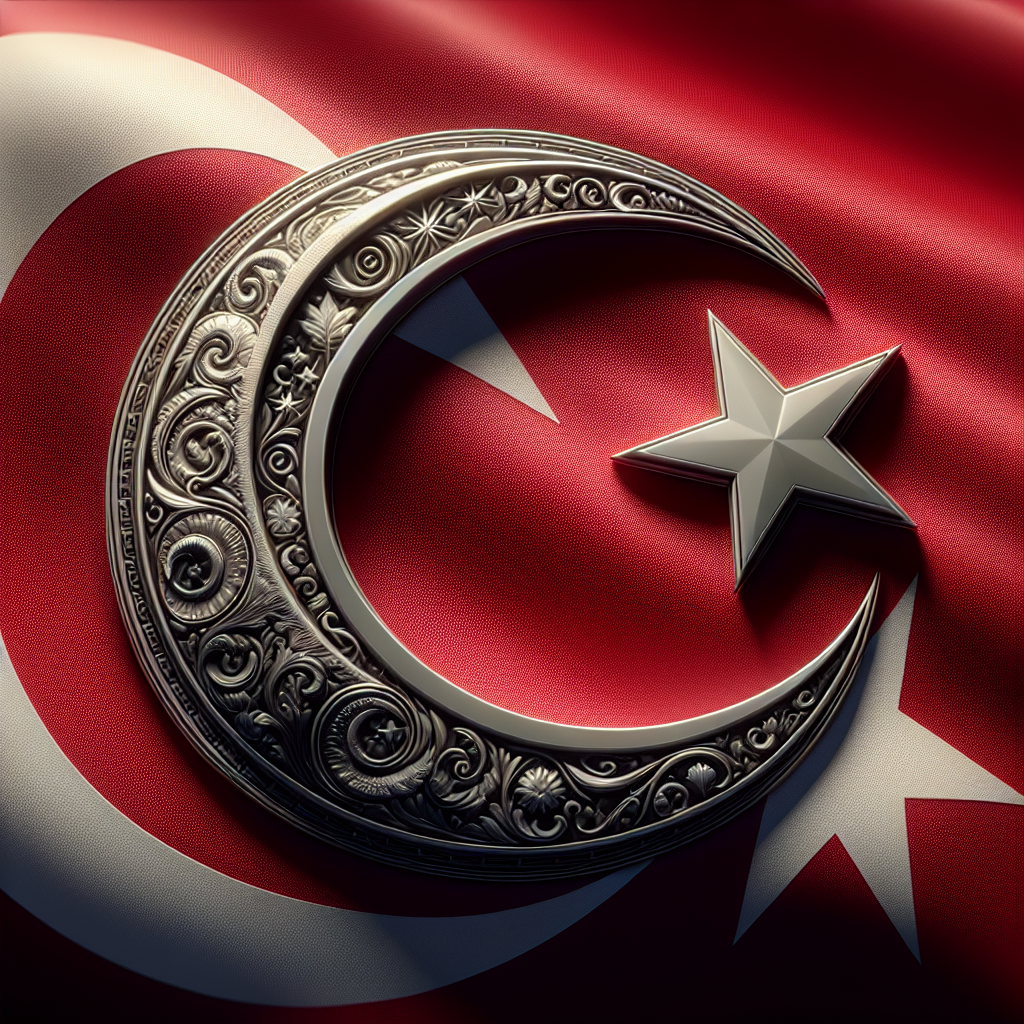 Türk Bayrağındaki Ay ve Yıldız Nereden Geliyor ? İşte Şanlı Türk Bayrağımızın Tarihi realistic style.