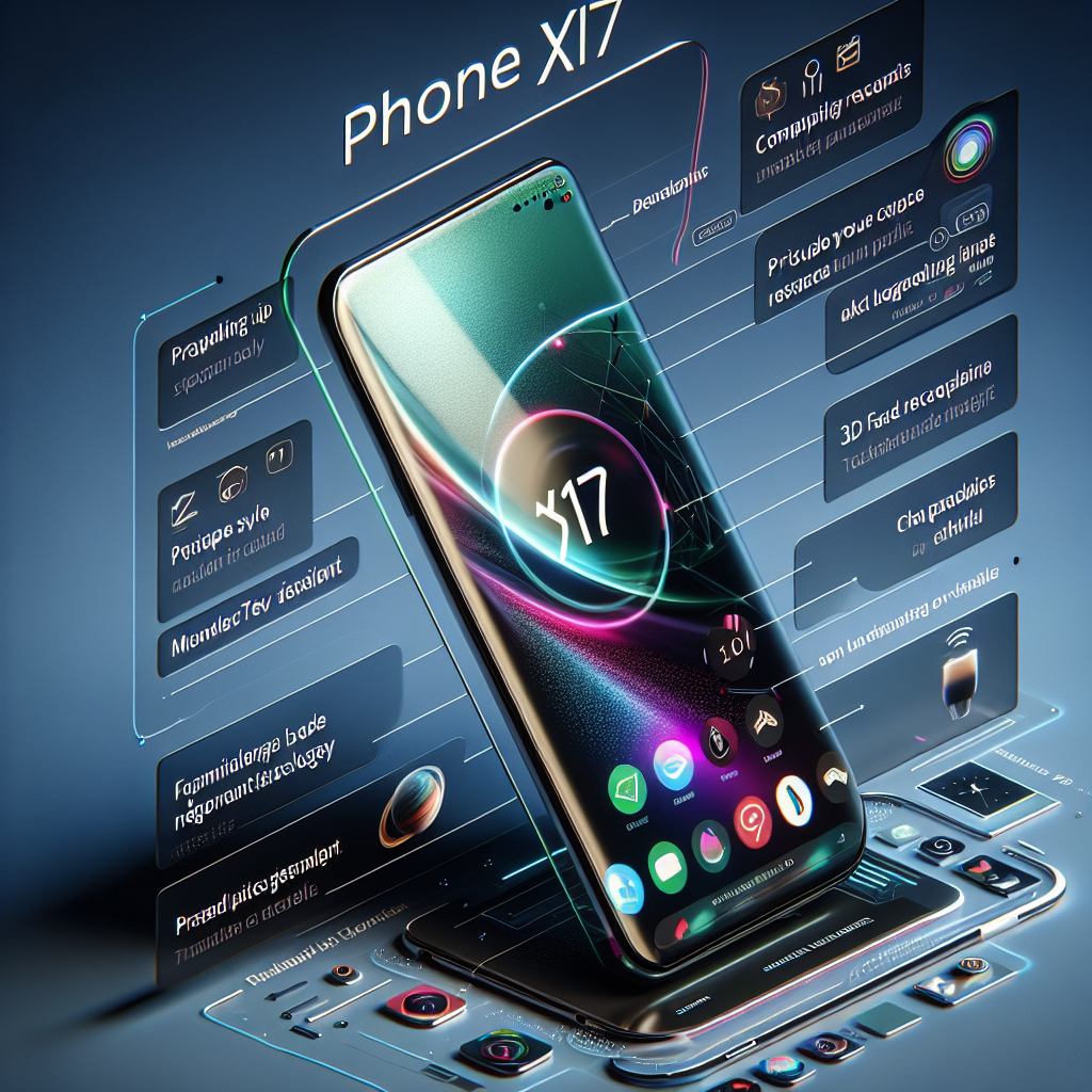 Yeni IPhone 17 Nasıl olacak işte tüm detaylar realistic style