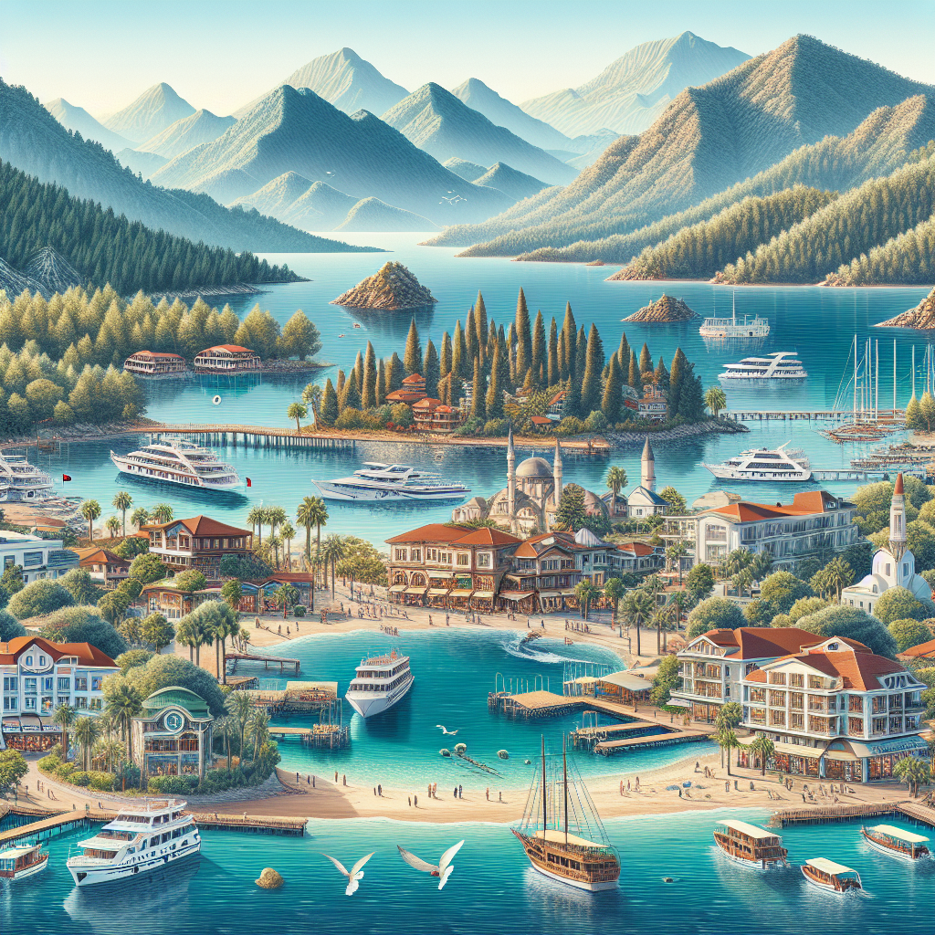 Marmarisin Gezilecek En Güzel 10 Yeri realistic style