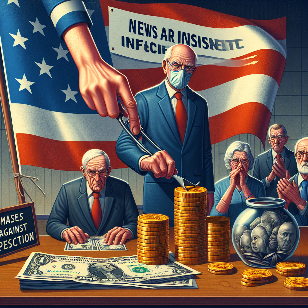 Emekli Maaşlarına Yeni Zam Bekleniyor. Enflasyon Karşı Yeni Önemler. realistic style.