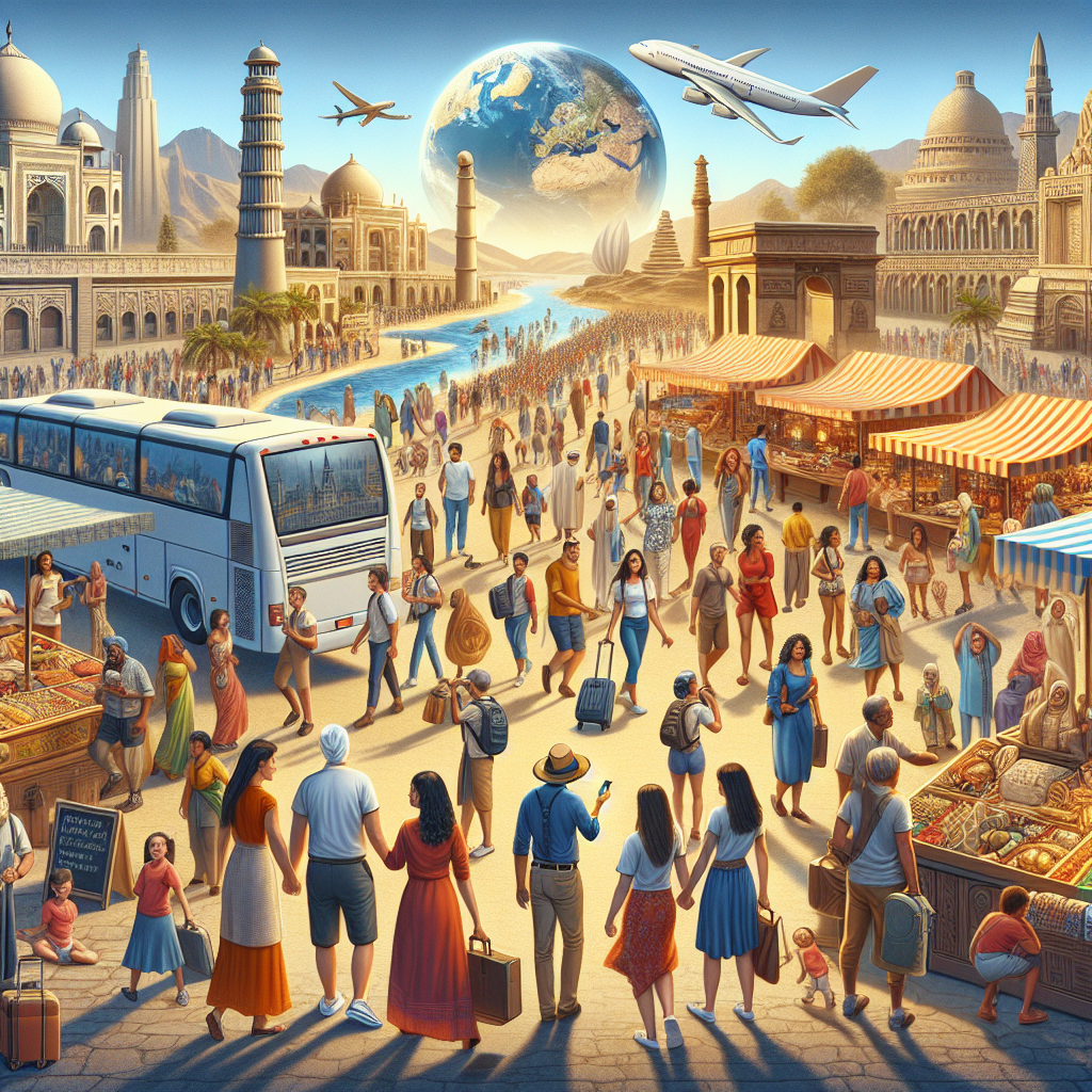 Haziran ile birlikte Turizm canlanması bekleniyor. Peki 2025'de Turizm nasıl olacak ? realistic style