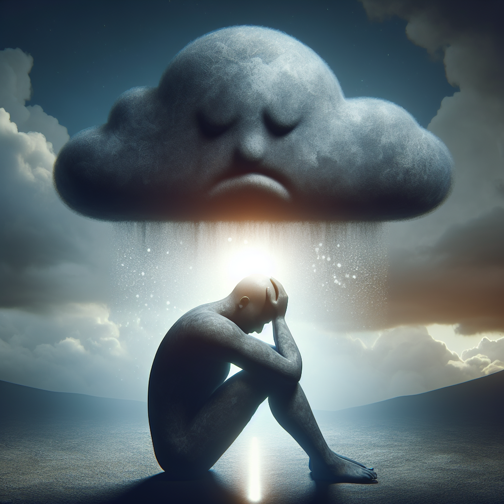 Depresyon aslında nedir ve nasıl geçer? realistic style