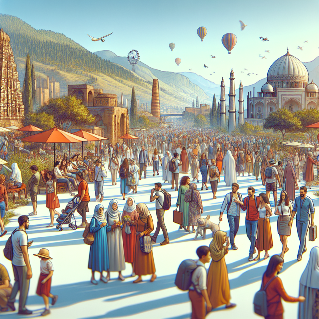 Haziran ile birlikte Turizm canlanması bekleniyor. Peki 2025'de Turizm nasıl olacak ? realistic style