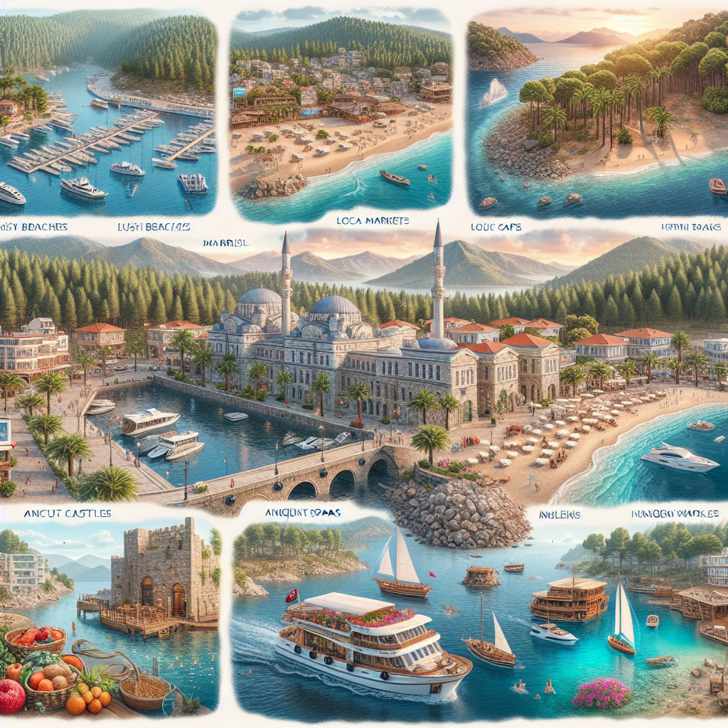 Marmarisin Gezilecek En Güzel 10 Yeri realistic style