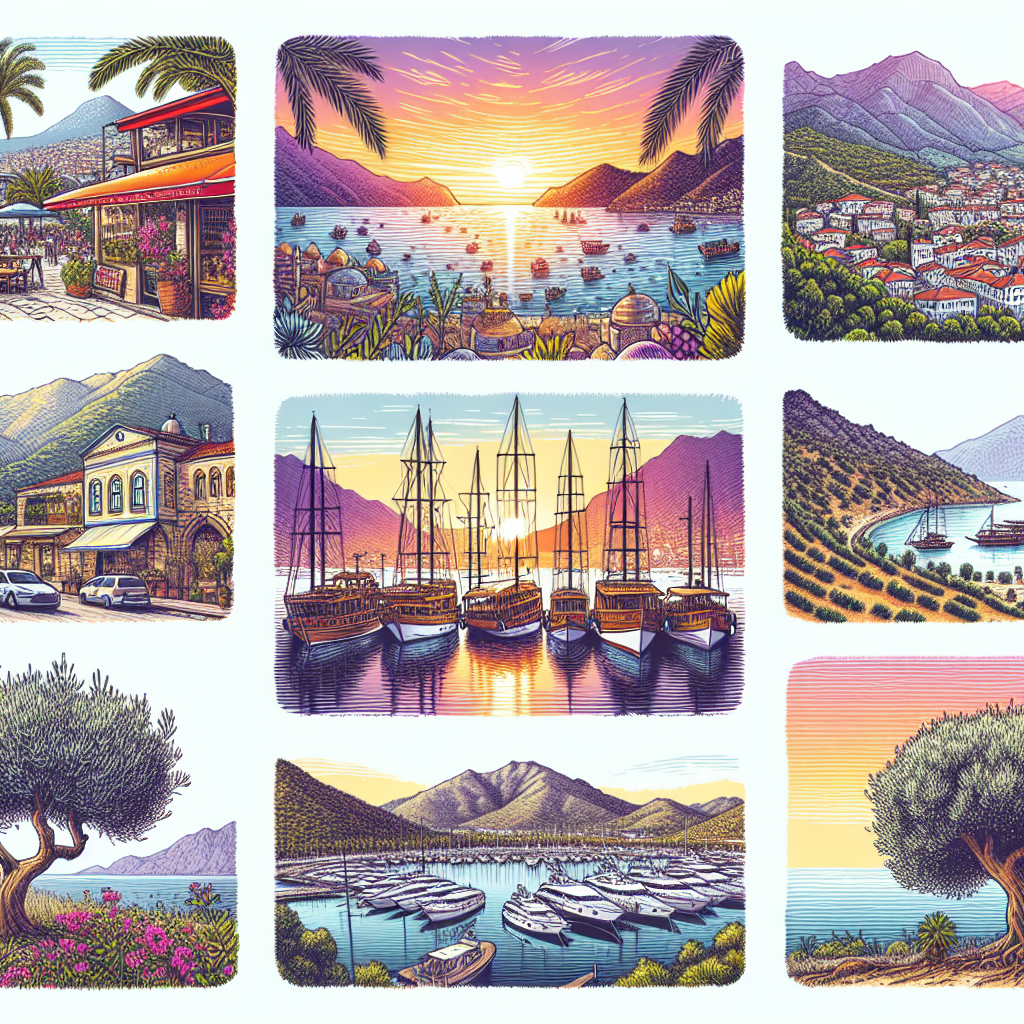 Marmarisin Gezilecek En Güzel 10 Yeri realistic style