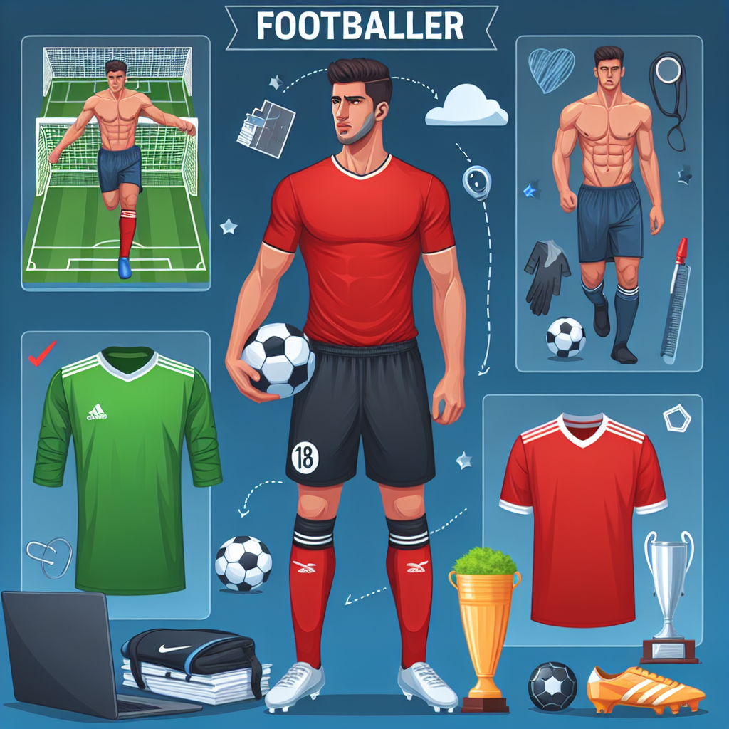 Futbolcu olmak için nelere ihtiyacınız var ? işte kapsamlı bir rehber realistic style