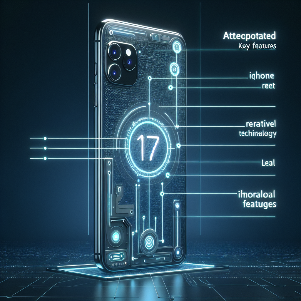 IPhone 17 için Beklenen en önemli özellikler Neler ? İşte Detaylar... realistic style