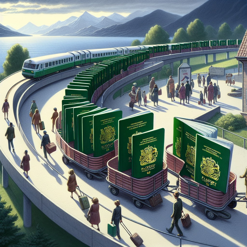 Memurlara Yeşil Pasaport Yolda, İşte Detaylar, Yıllara Göre Hakkınız realistic style.