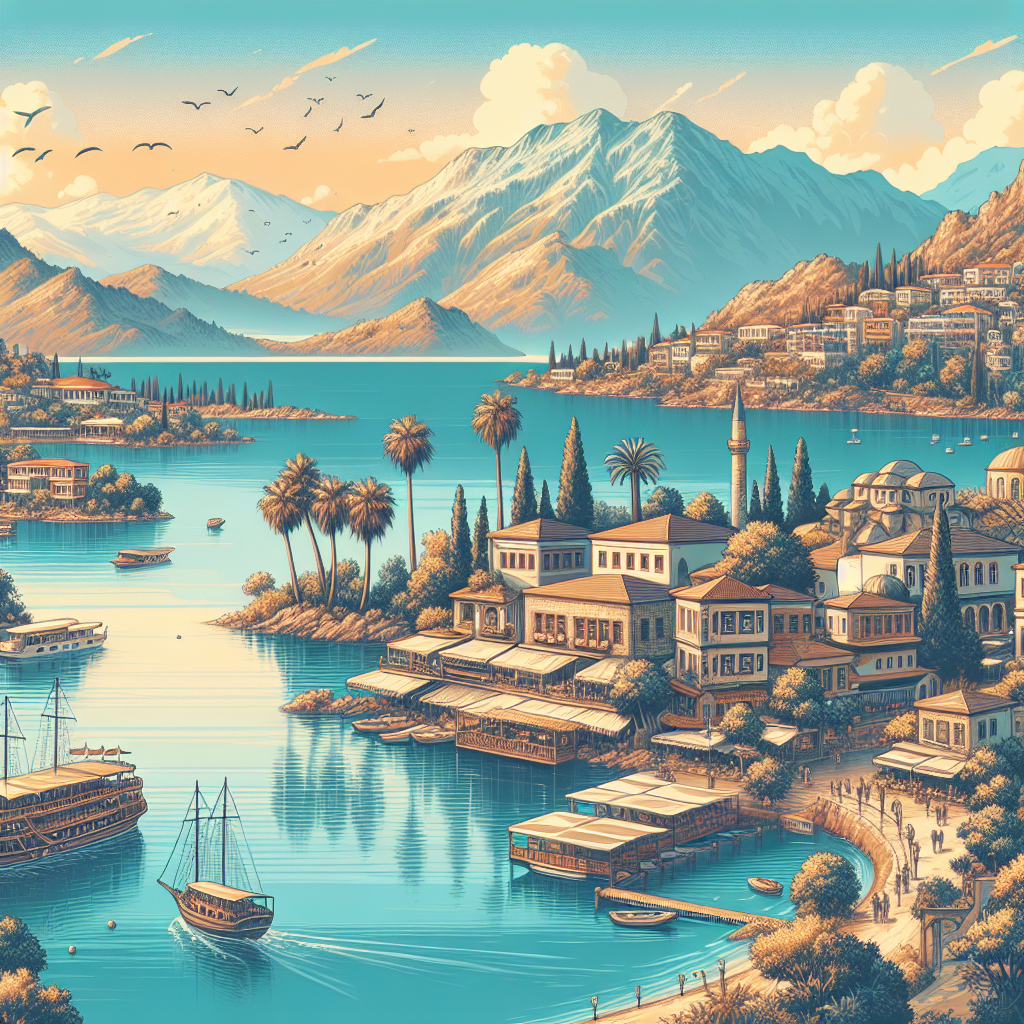 Marmarisin Gezilecek En Güzel 10 Yeri realistic style