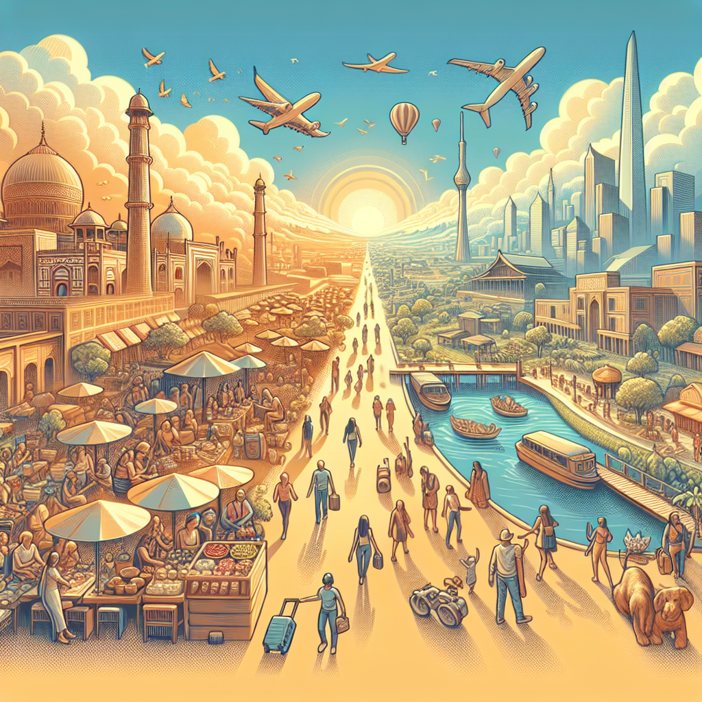 Haziran ile birlikte Turizm canlanması bekleniyor. Peki 2025'de Turizm nasıl olacak ? realistic style