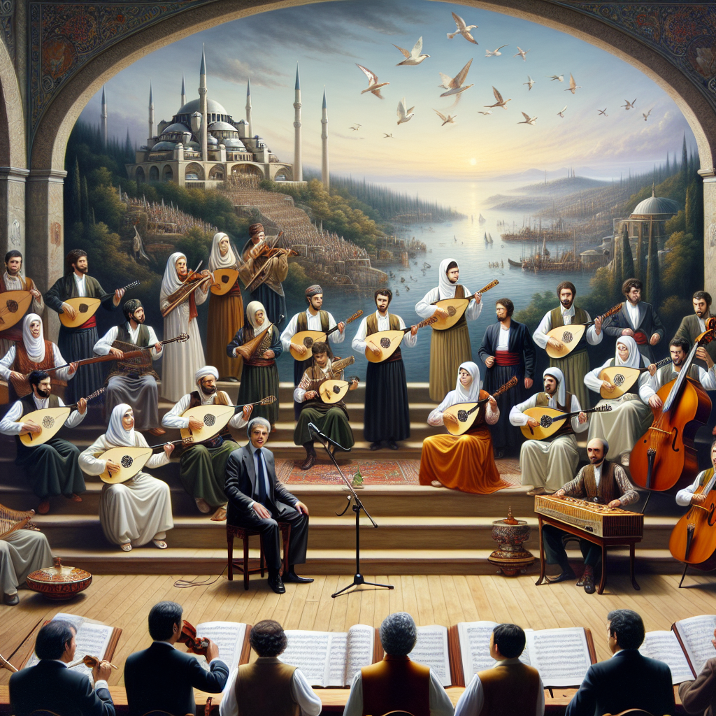 Geçmişten Günümüze Türk Sanat Müziği realistic style