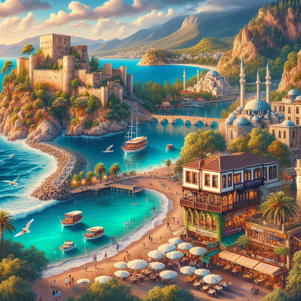 Marmarisin Gezilecek En Güzel 10 Yeri realistic style