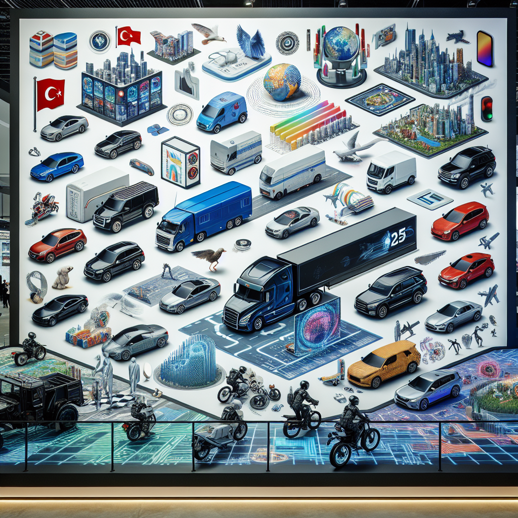 Türkiye'de en çok satan Araç modelleri ve Markaları 2025 realistic style.