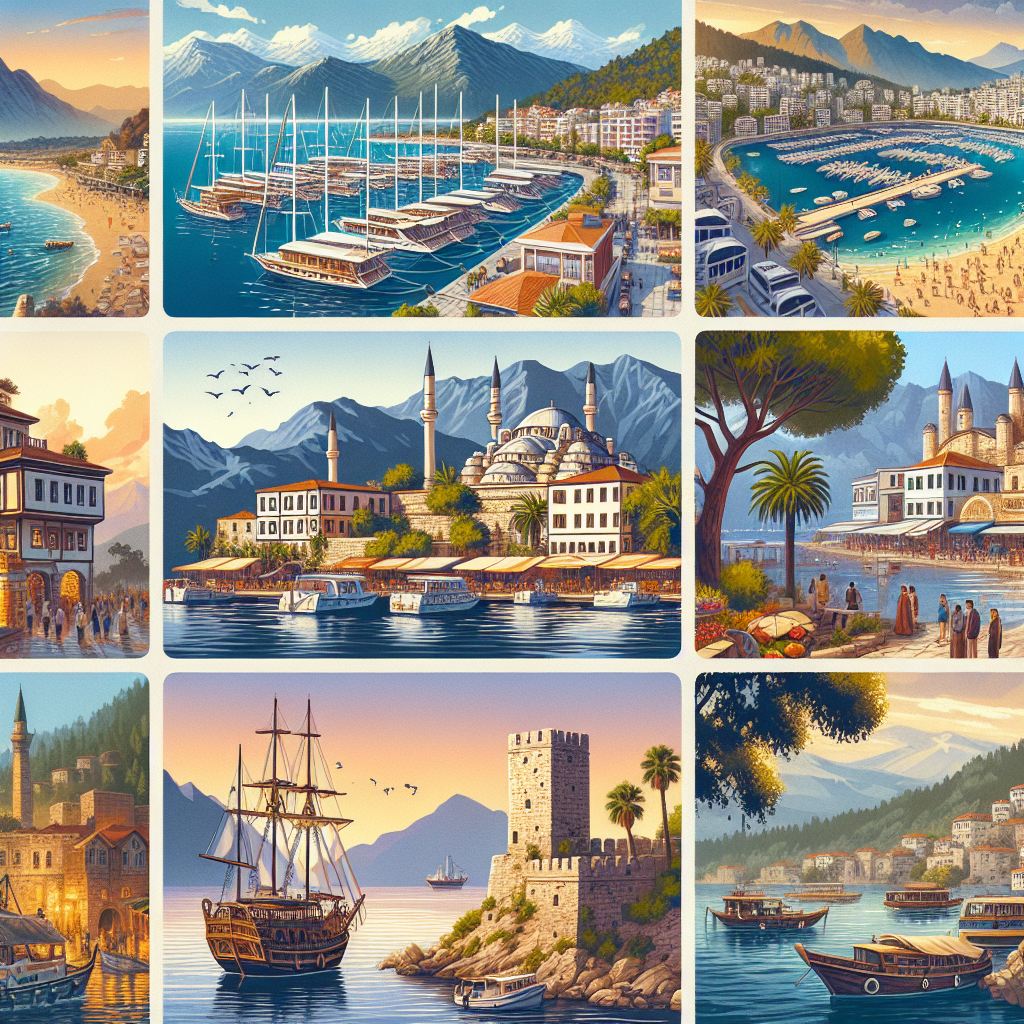 Marmarisin Gezilecek En Güzel 10 Yeri realistic style