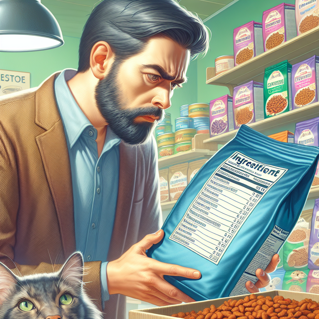 Kedi Maması Alırken Nelere Dikkat Etmeliyiz ? realistic style.