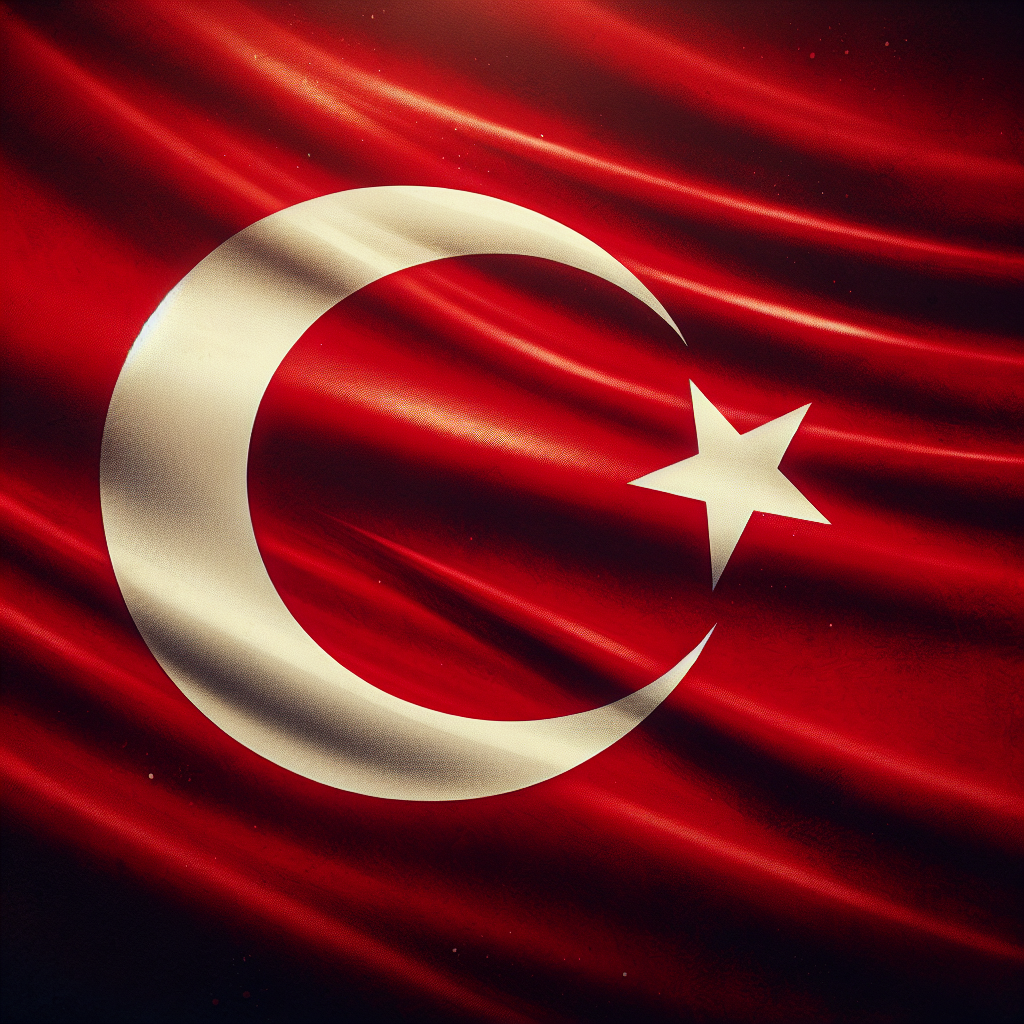 Türk Bayrağındaki Ay ve Yıldız Nereden Geliyor ? İşte Şanlı Türk Bayrağımızın Tarihi realistic style.