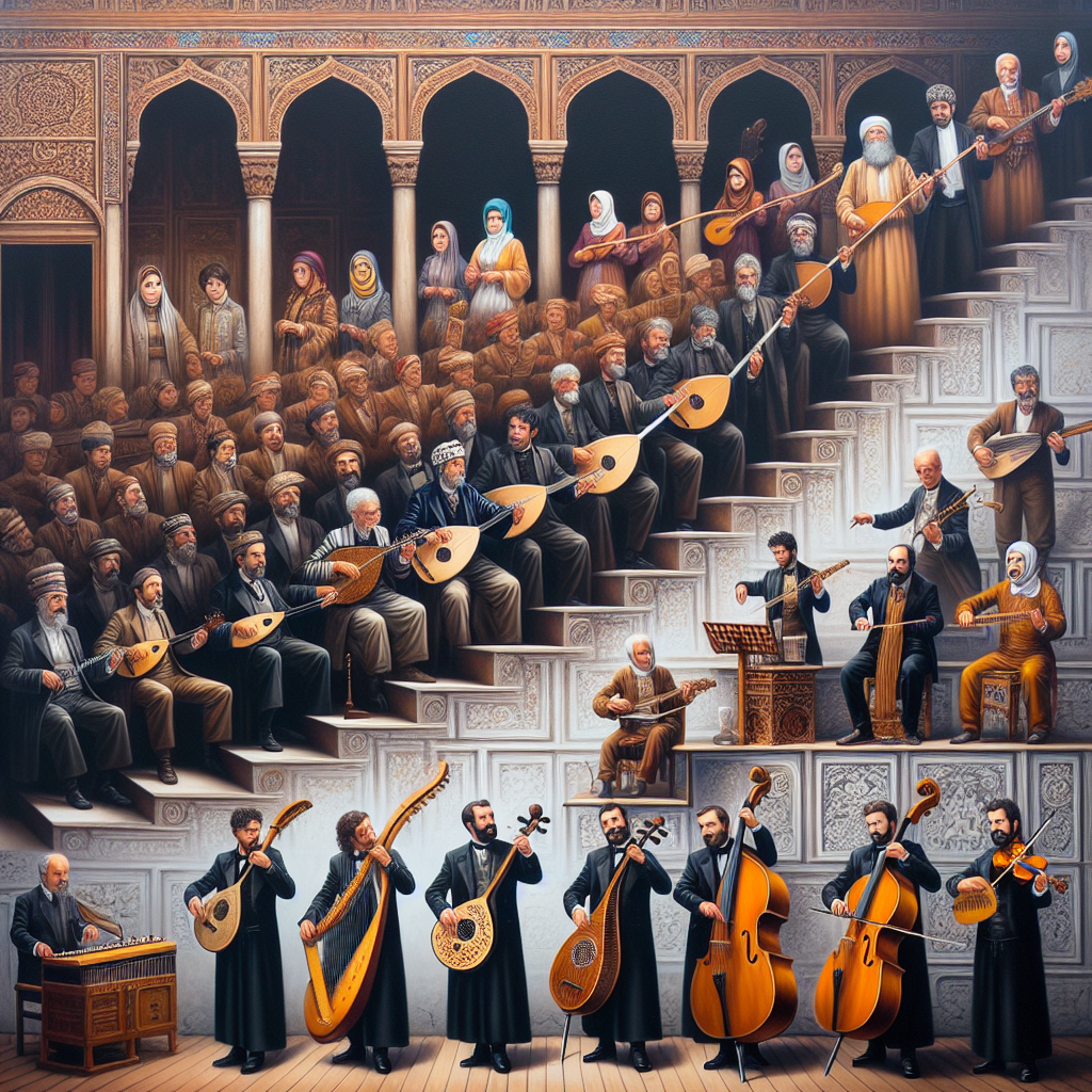 Geçmişten Günümüze Türk Sanat Müziği realistic style