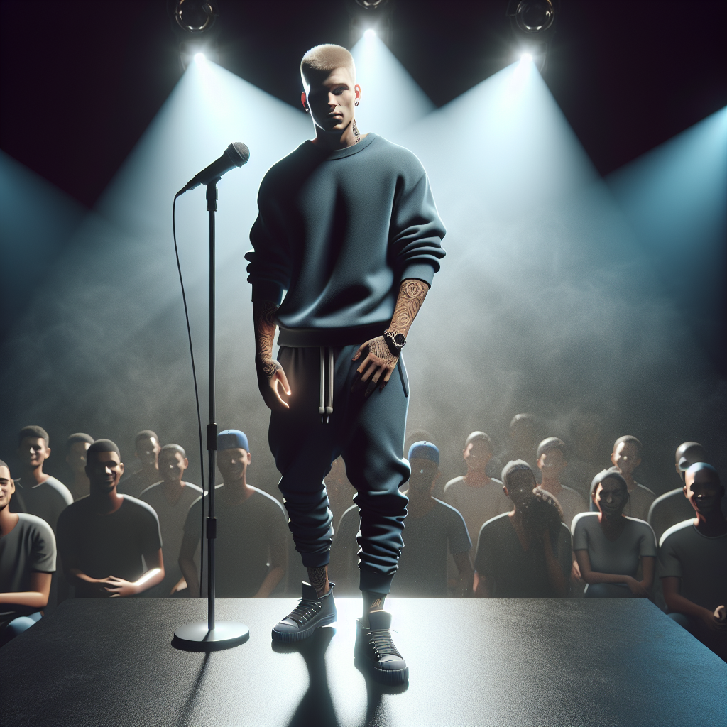 ABD'nin Rapstar Eminem Kariyeri Dudak Uçuklatıyor! realistic style