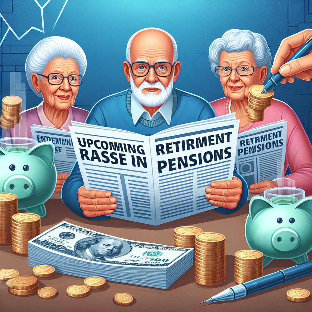 Emekli Maaşlarına yeni zam yolda. Son Emekli Haberleri realistic style.