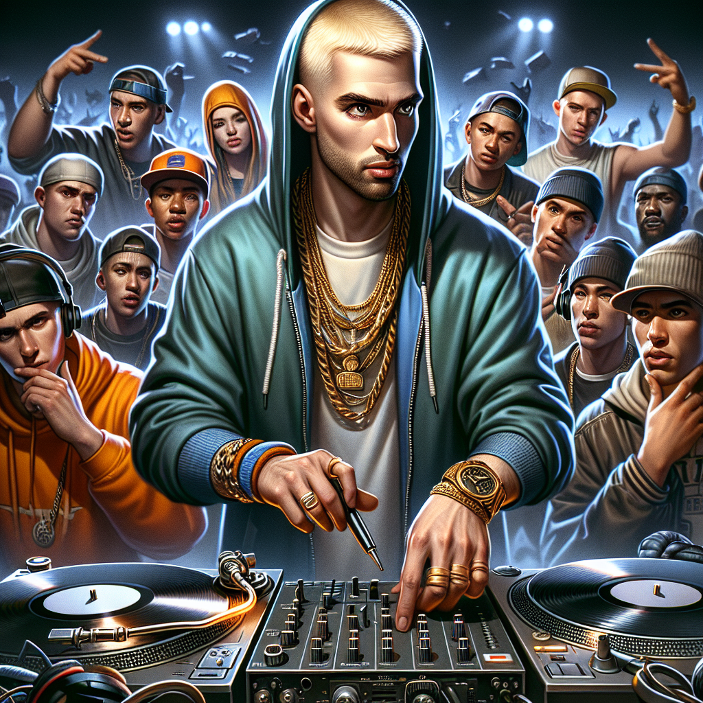 ABD'nin Rapstar Eminem Kariyeri Dudak Uçuklatıyor! realistic style