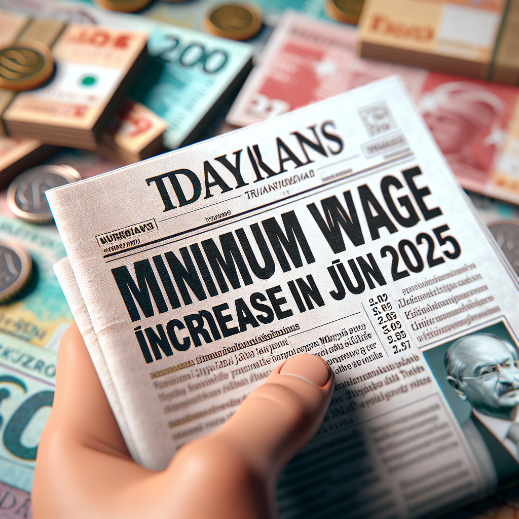Haziran 2025 Asgari Ücrete Zam Yapılacak mı ? İşte Merak Edilenler realistic style