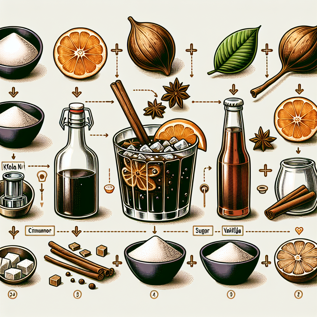 Evde kola nasıl yapılır ? Boykot ürünlerinin sayısı artarken, evde kolanızı kendiniz yapın realistic style