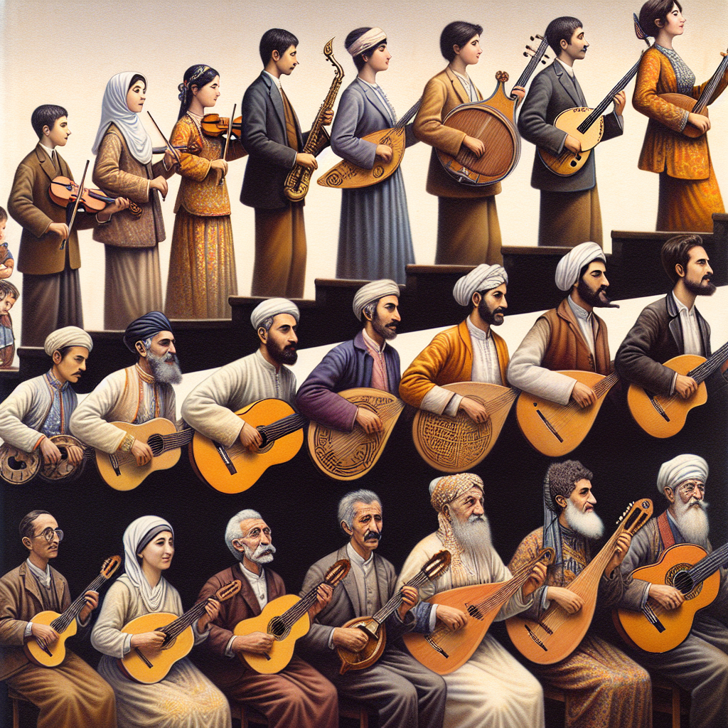 Geçmişten Günümüze Türk Sanat Müziği realistic style