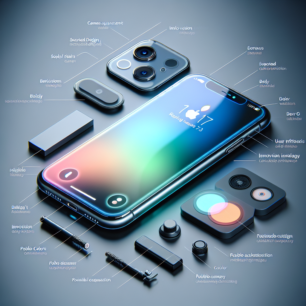 IPhone 17 için Beklenen en önemli özellikler Neler ? İşte Detaylar... realistic style