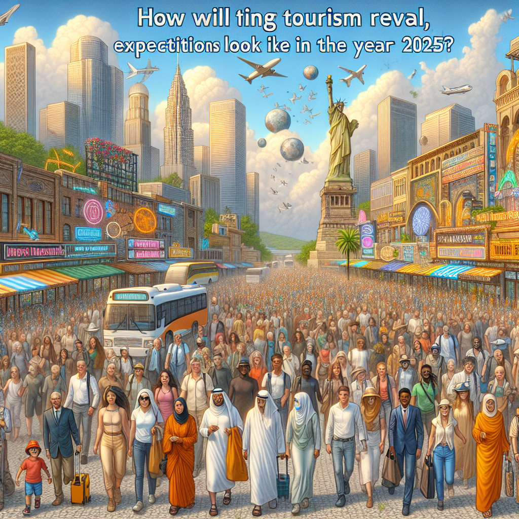 Haziran ile birlikte Turizm canlanması bekleniyor. Peki 2025'de Turizm nasıl olacak ? realistic style